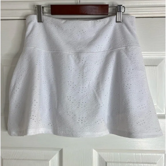 X by gotten pickleball/tennis/golf skirt/skort White Medium Used 1x Excellent - Picture 2 of 10